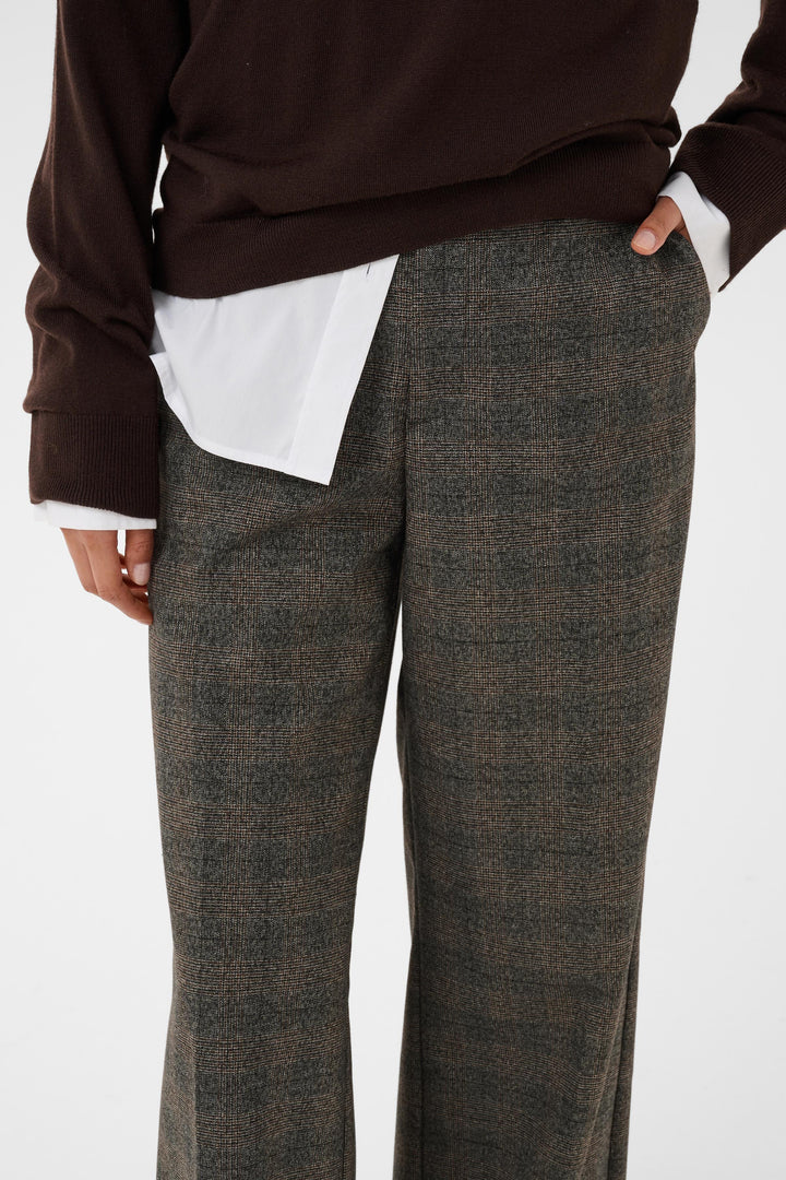 Pantalon de tailleur Ninni - À carreaux rétro