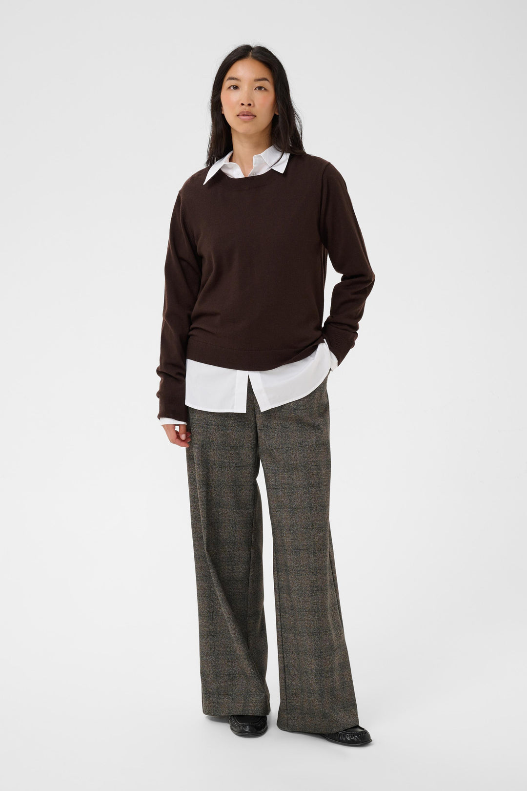 Pantalon de tailleur Ninni - À carreaux rétro