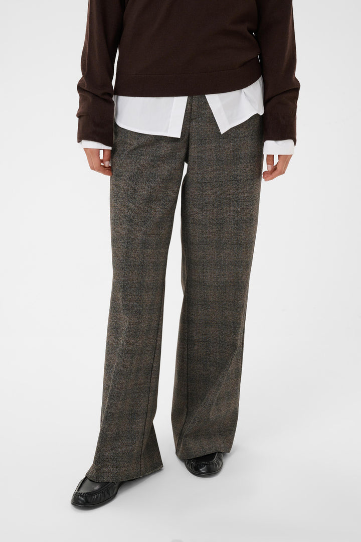 Pantalon de tailleur Ninni - À carreaux rétro