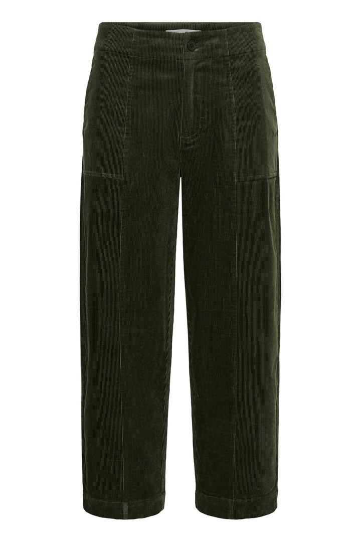 Pantalon en velours côtelé Netta - Extensible au style rétro