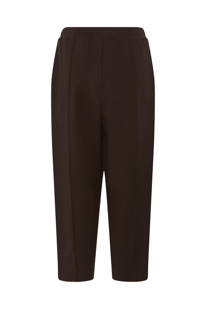 Pantalon à coupe ballon Colisa - En tricot extensible et taille haute