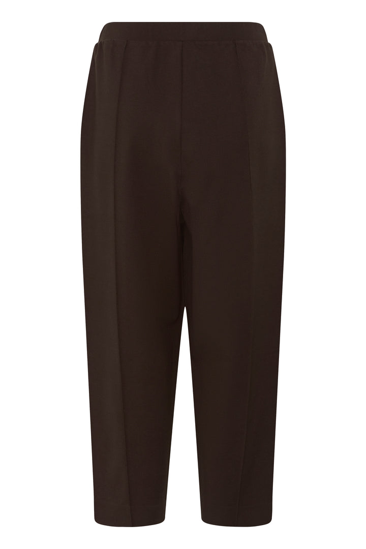 Pantalon à coupe ballon Colisa - En tricot extensible et taille haute
