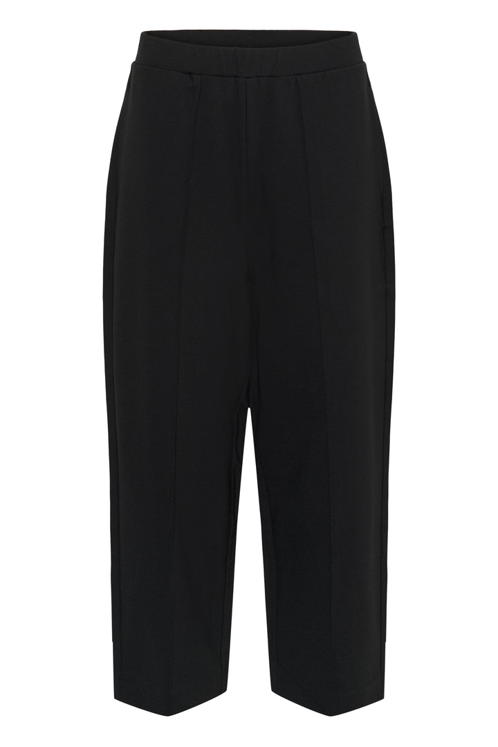 Pantalon à coupe ballon Colisa - En tricot extensible et taille haute