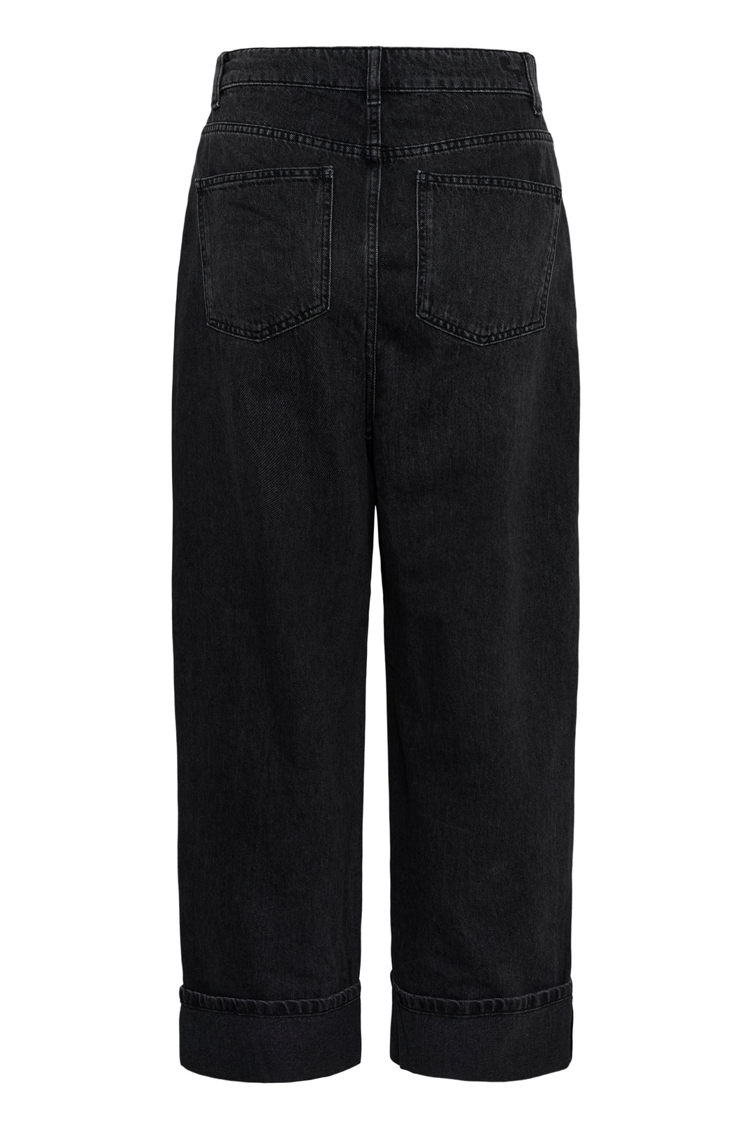 Jeans en denim à jambes amples Christine - 100% coton