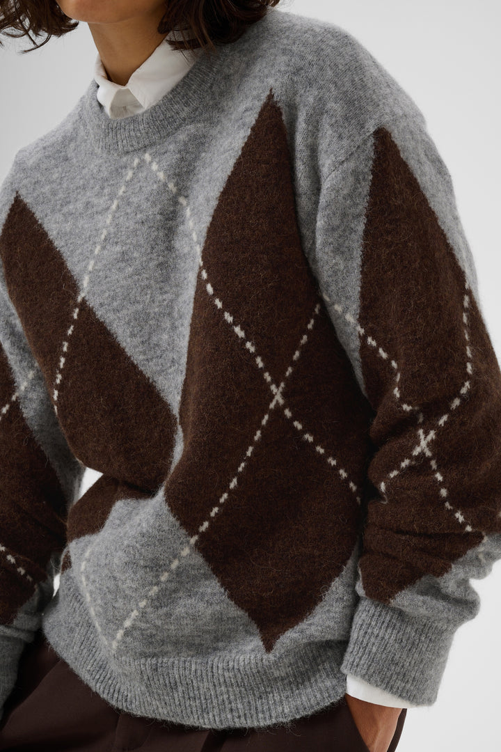 Pull en laine et alpaga mélangés Sorayas - À col rond