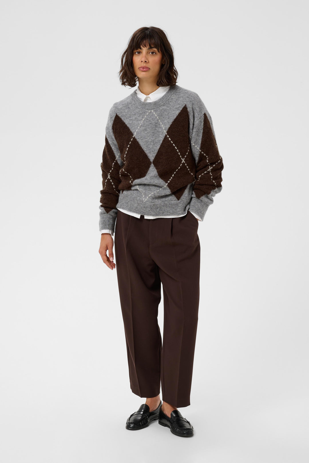 Pull en laine et alpaga mélangés Sorayas - À col rond