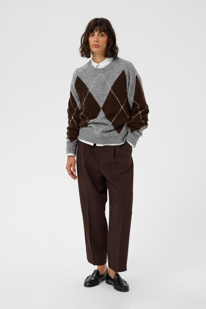 Pull en laine et alpaga mélangés Sorayas - À col rond