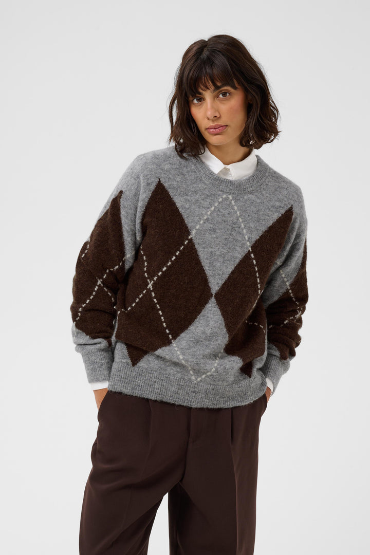 Pull en laine et alpaga mélangés Sorayas - À col rond
