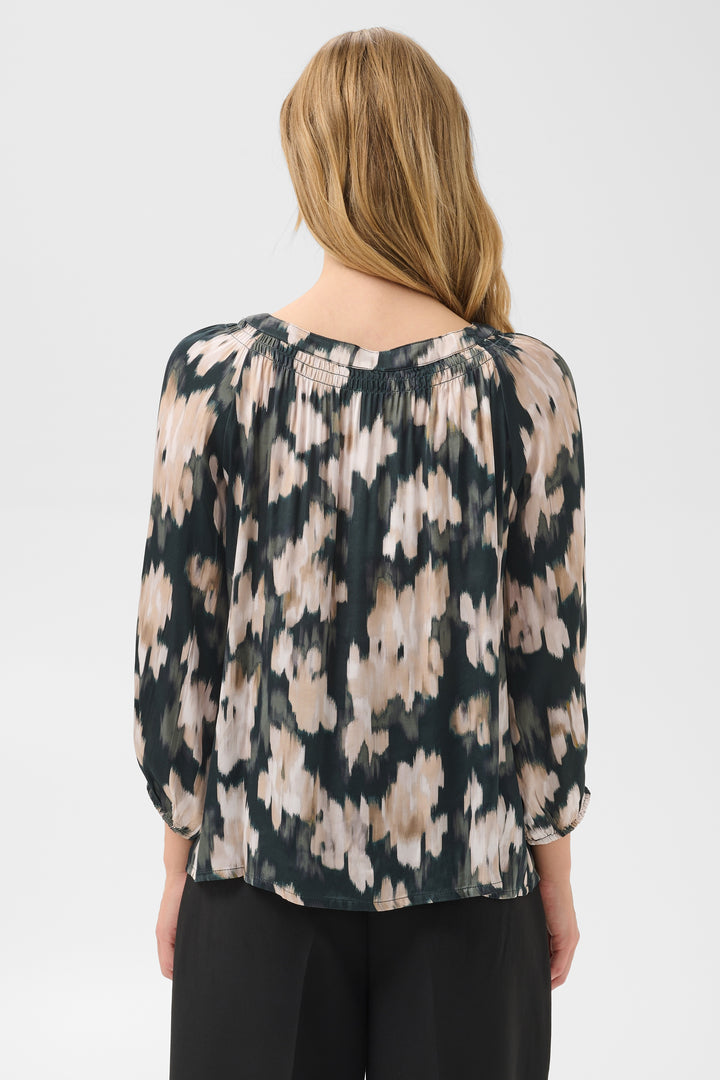 Blouse à motif abstrait Catin - En viscose écoresponsable