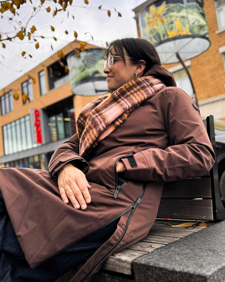 Manteau imperméable mi-long Iskola