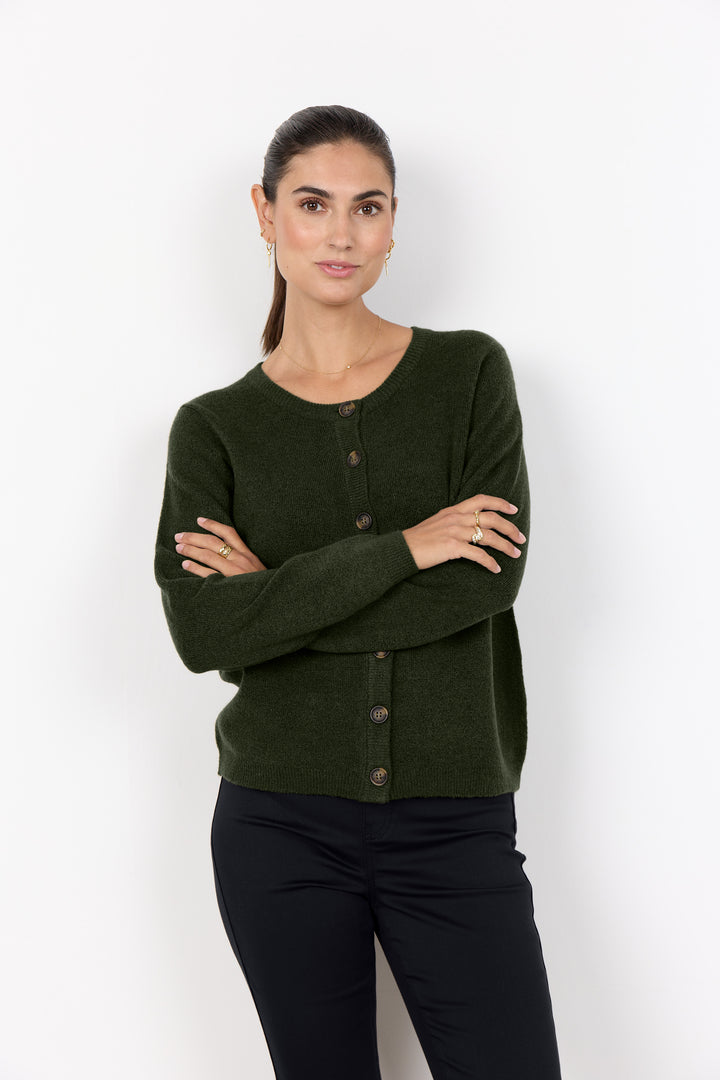 Cardigan en maille douce Orlean - À boutonnage classique