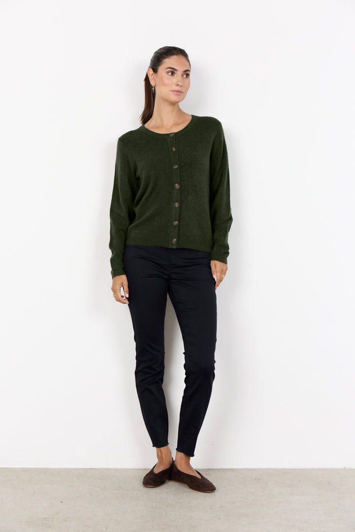 Cardigan en maille douce Orlean - À boutonnage classique