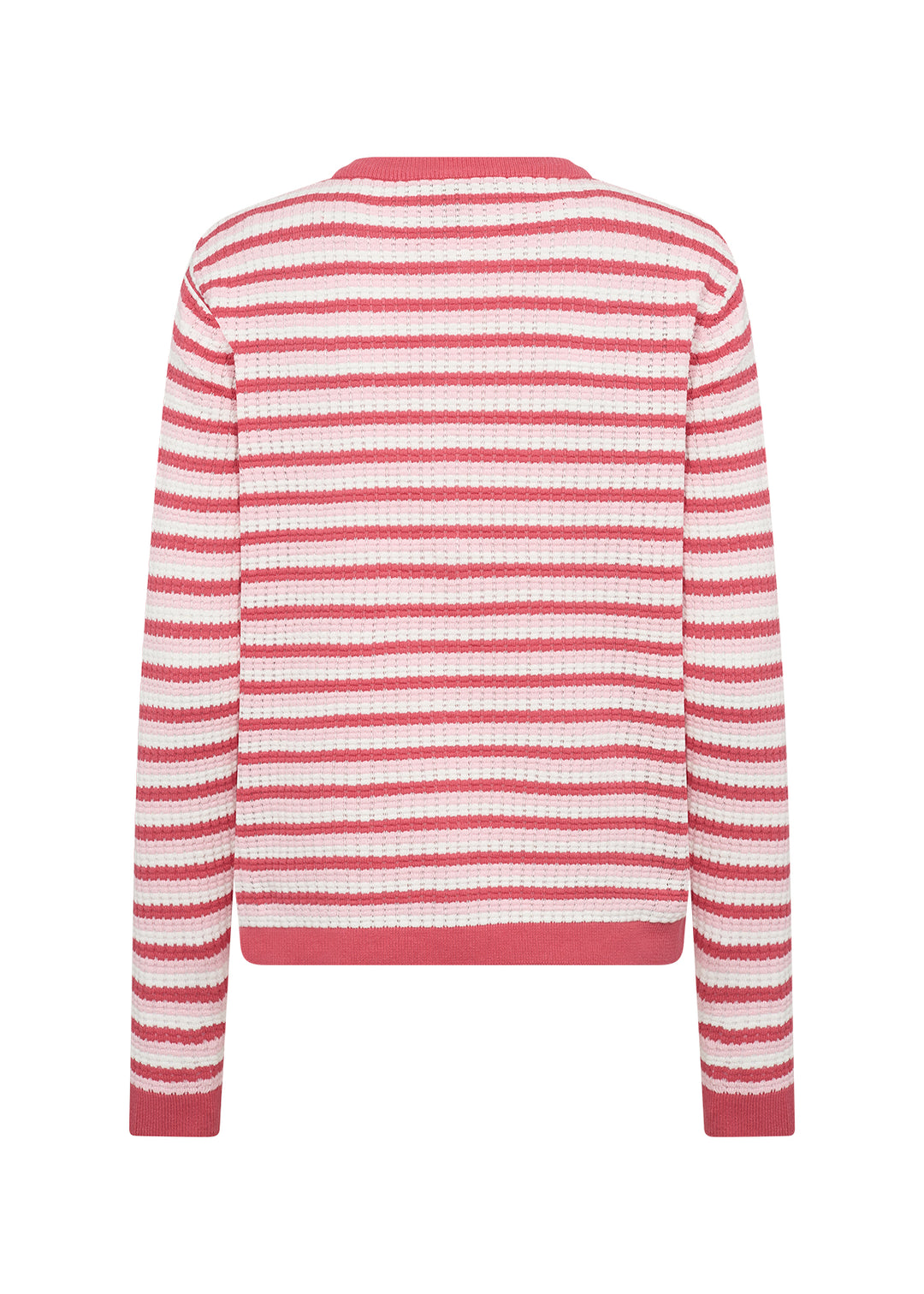 Cardigan rayé en coton biologique Camila