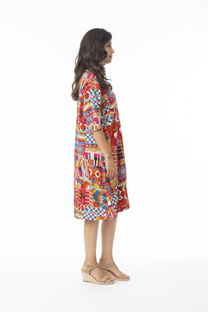 Robe décontractée colorée Peru