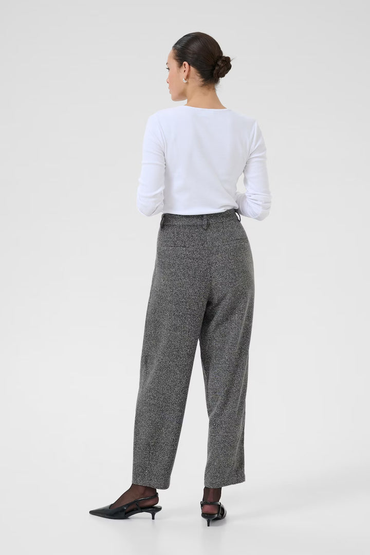 Pantalon gris fumée Alba