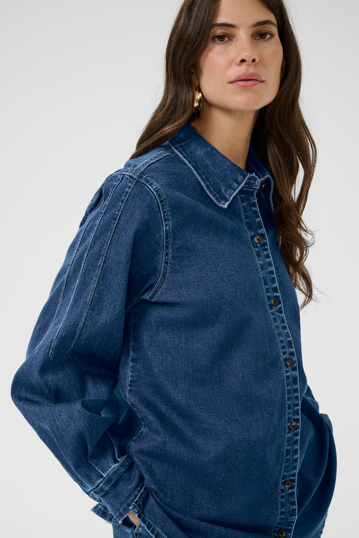 Chemise en denim Maddi