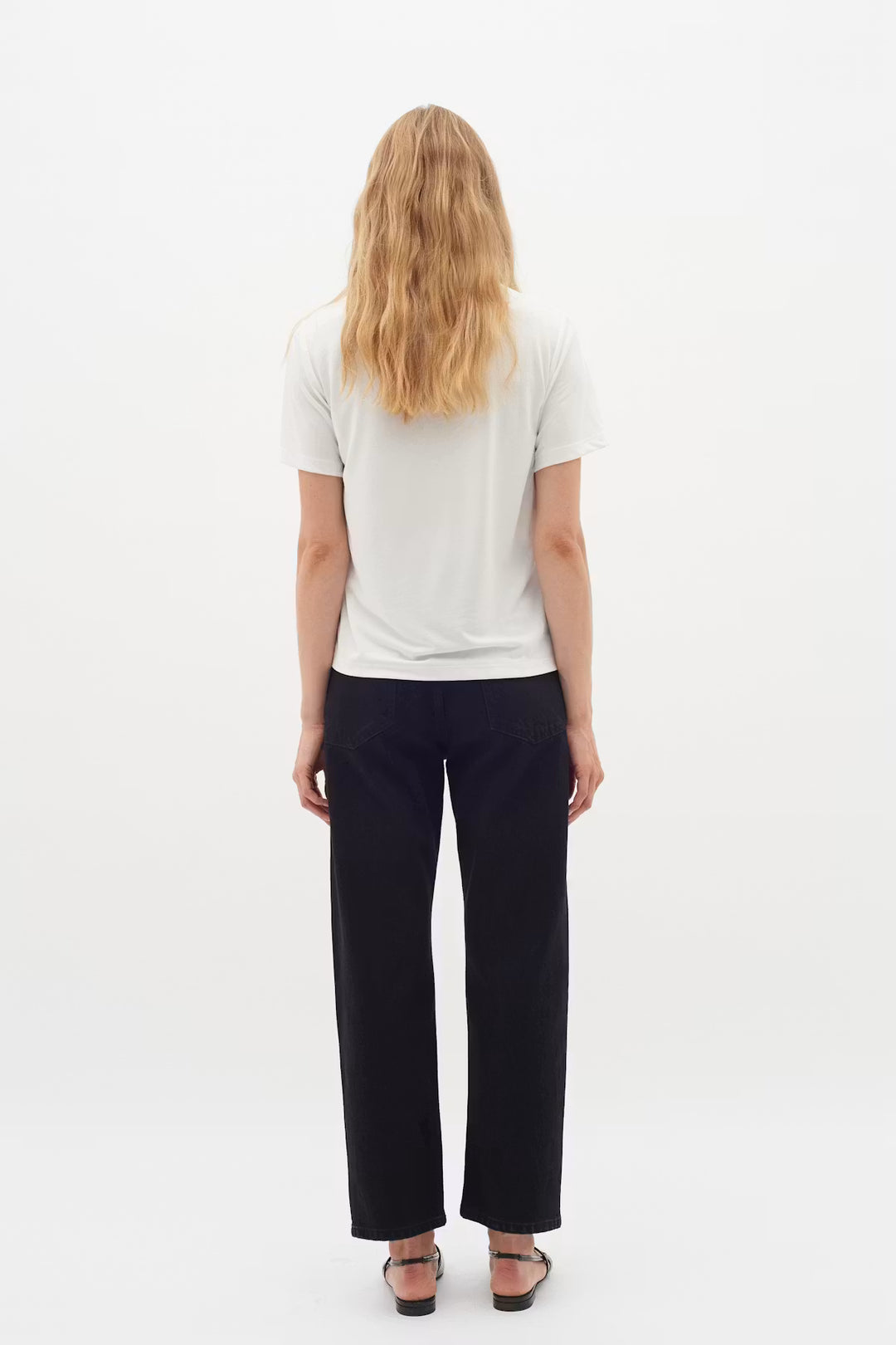 T-shirt basique en modal TENCEL™ Liliana - Avec encolure ronde et manches courtes