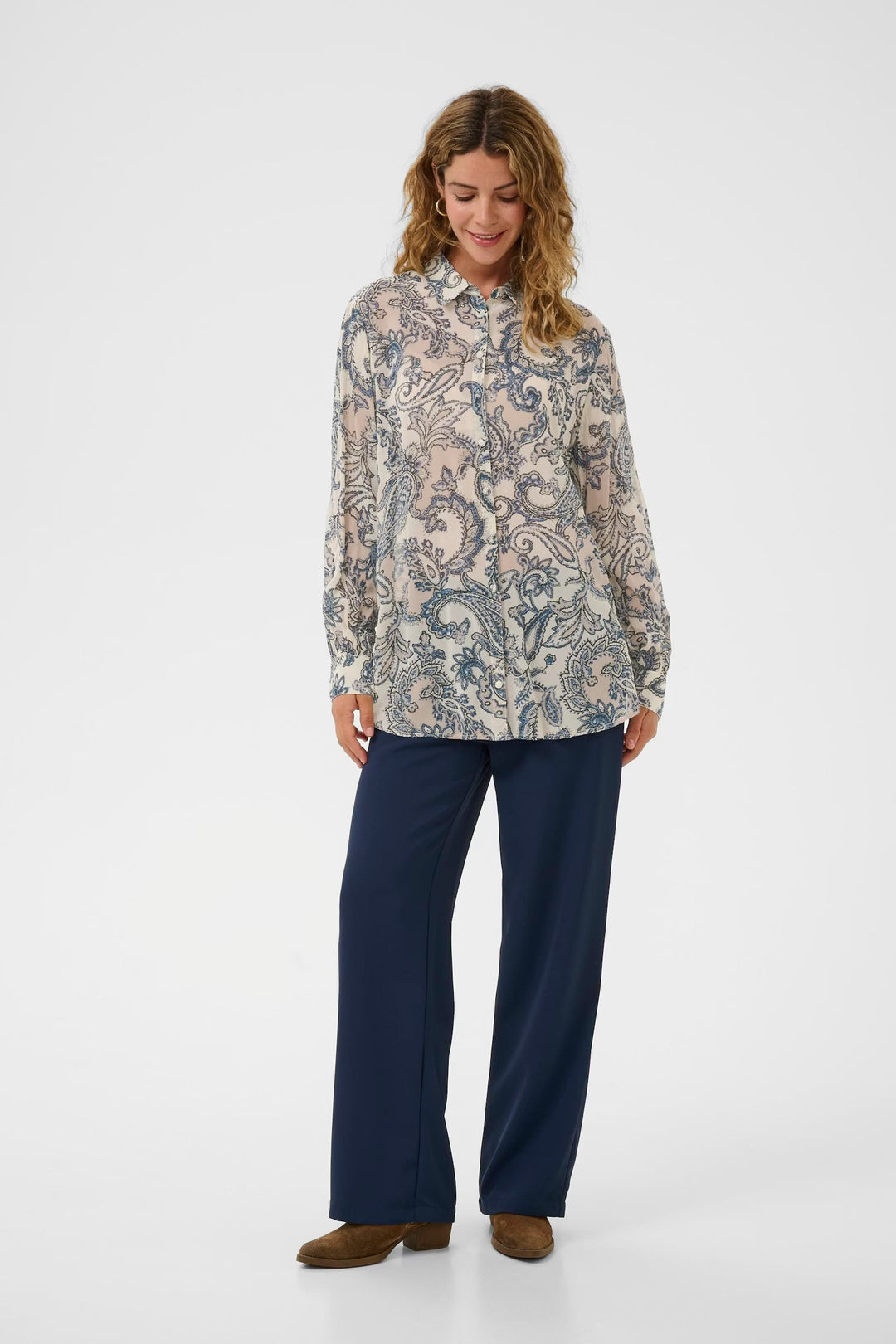 Blouse fluide col classique Bea