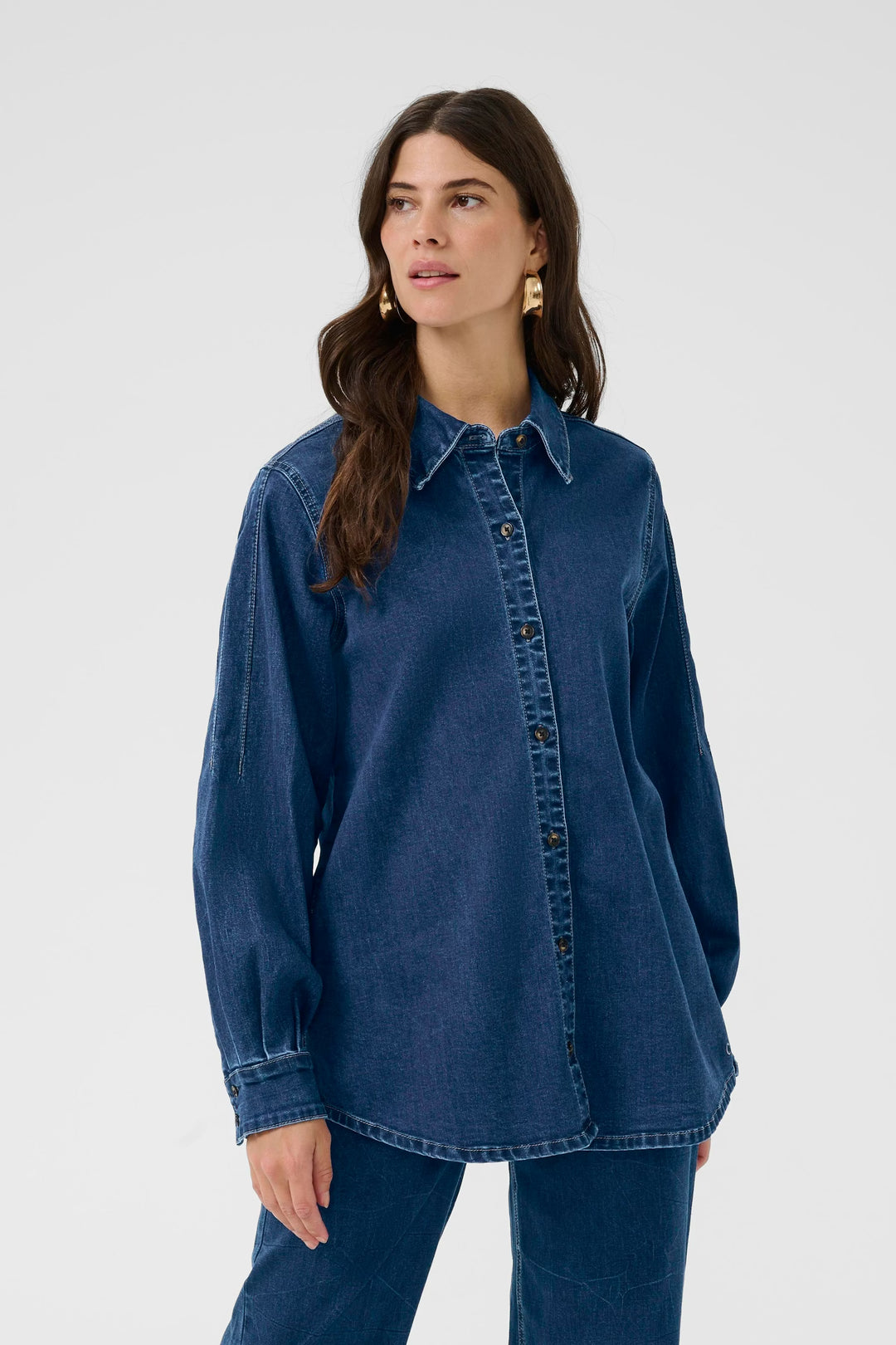 Chemise en denim Maddi