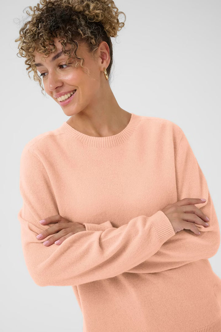 Pull à col rond en laine Mela