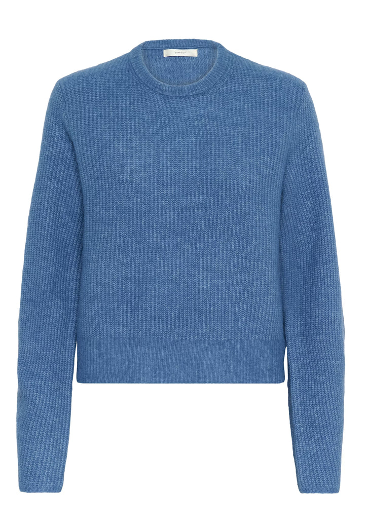 Pull court à texture côtelée Nias
