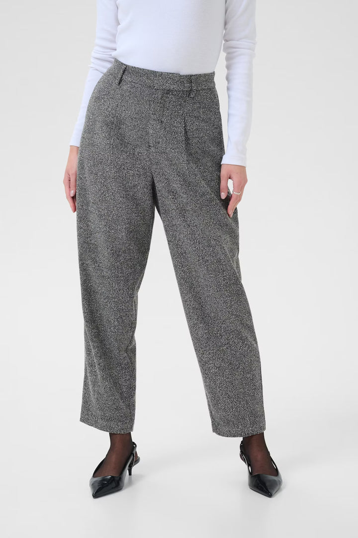 Pantalon gris fumée Alba