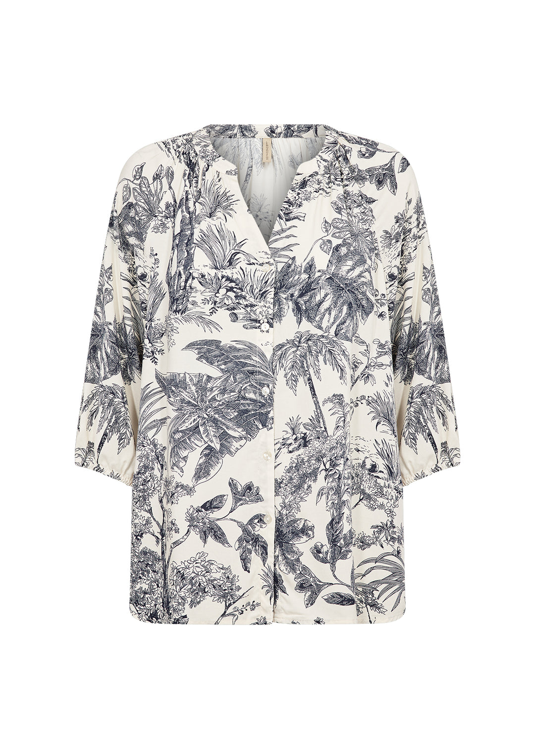 Blouse à imprimé nature Carli