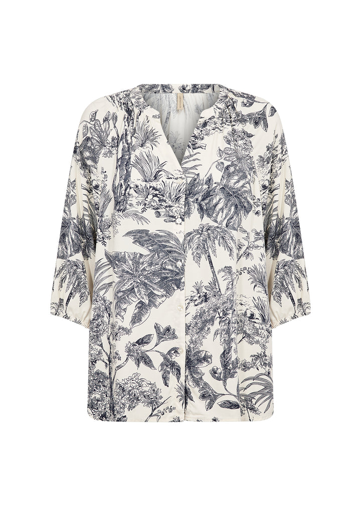 Blouse à imprimé nature Carli