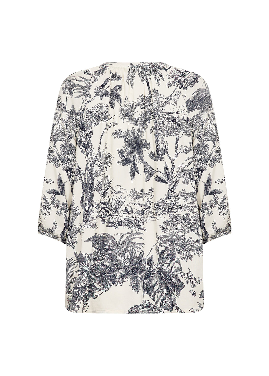 Blouse à imprimé nature Carli