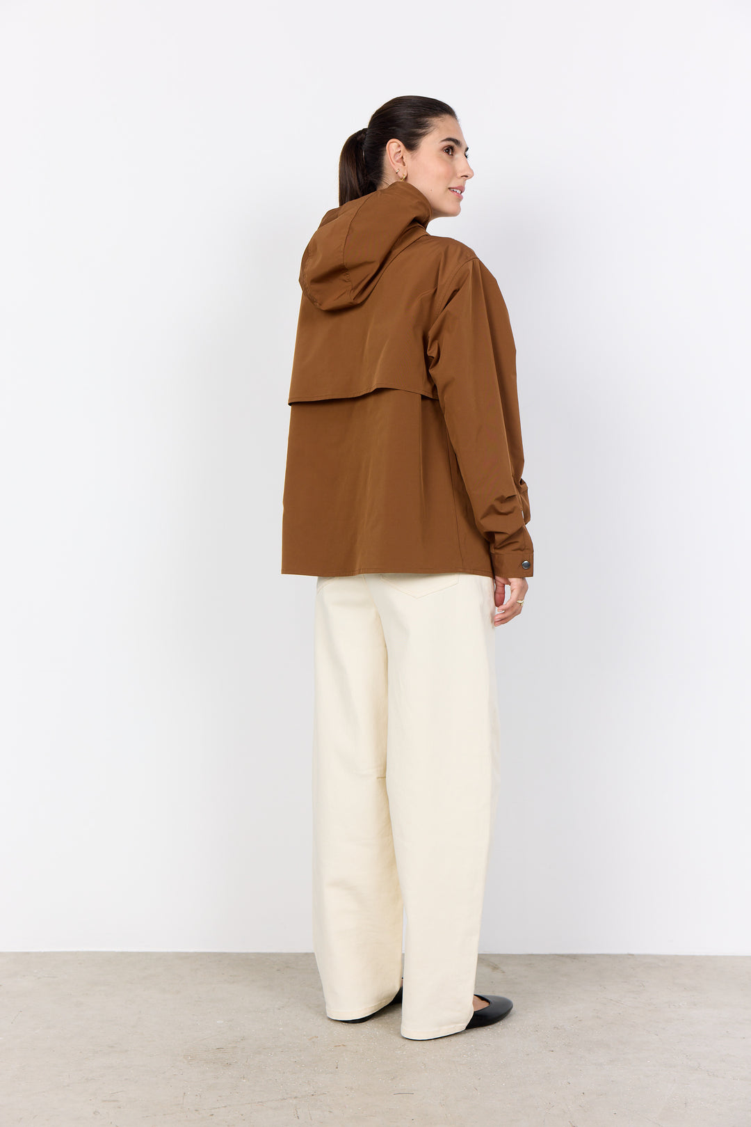 Manteau imperméable à capuche Boston