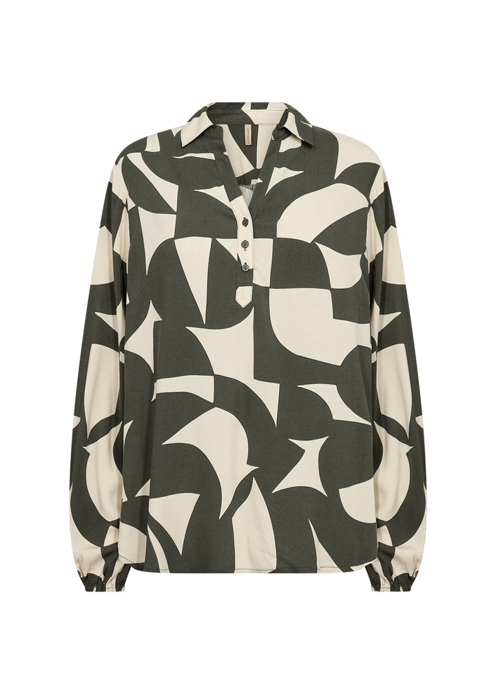 Blouse à imprimé abstrait Hanni  - En viscose Ecovero