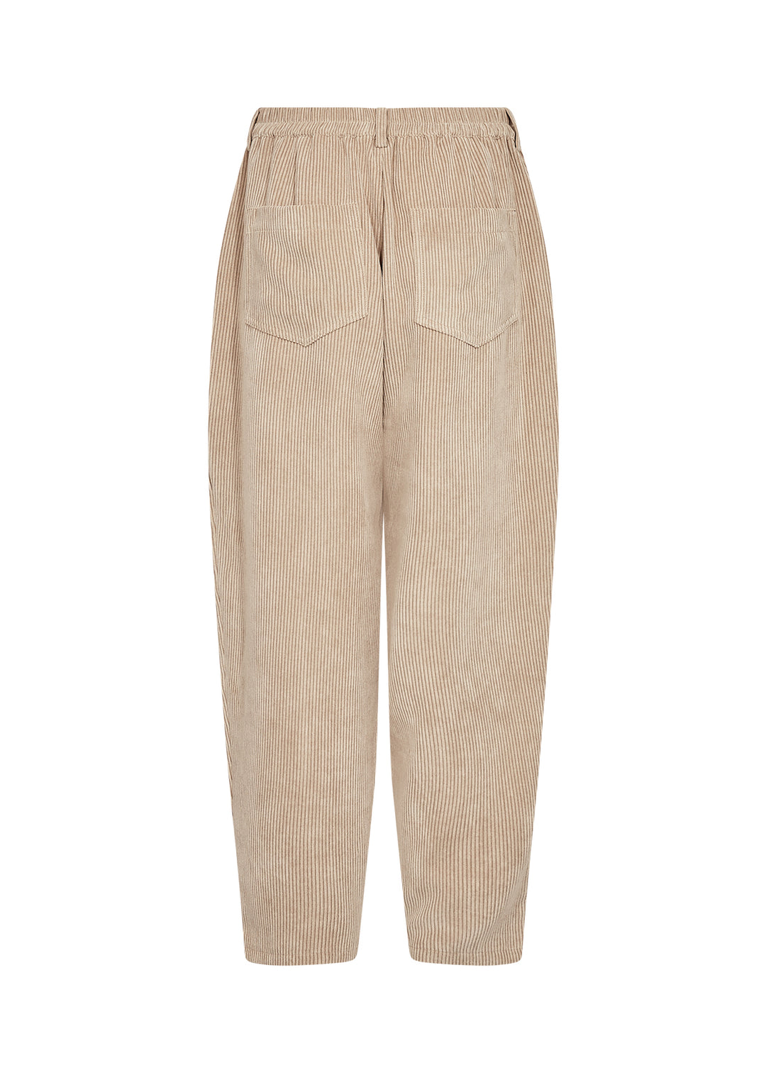 Pantalon texturé Bindi - Taille mi-haute en mélange polyester