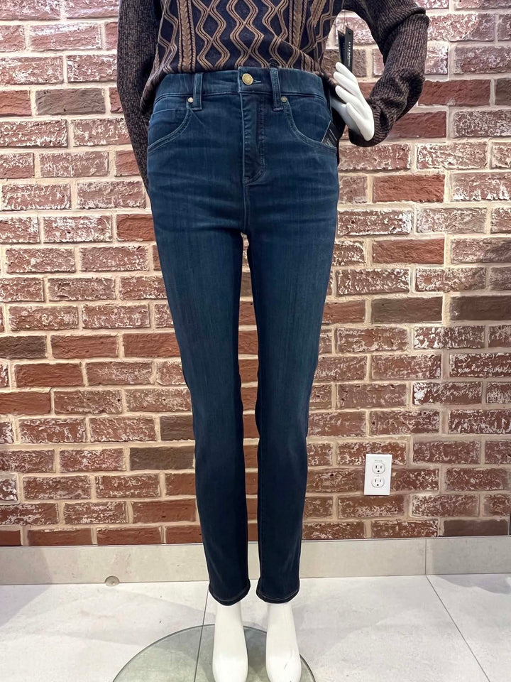 Jeans skinny à taille confort Abby - Mélange de coton