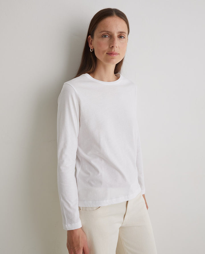 T-shirt coton bio à manches longues