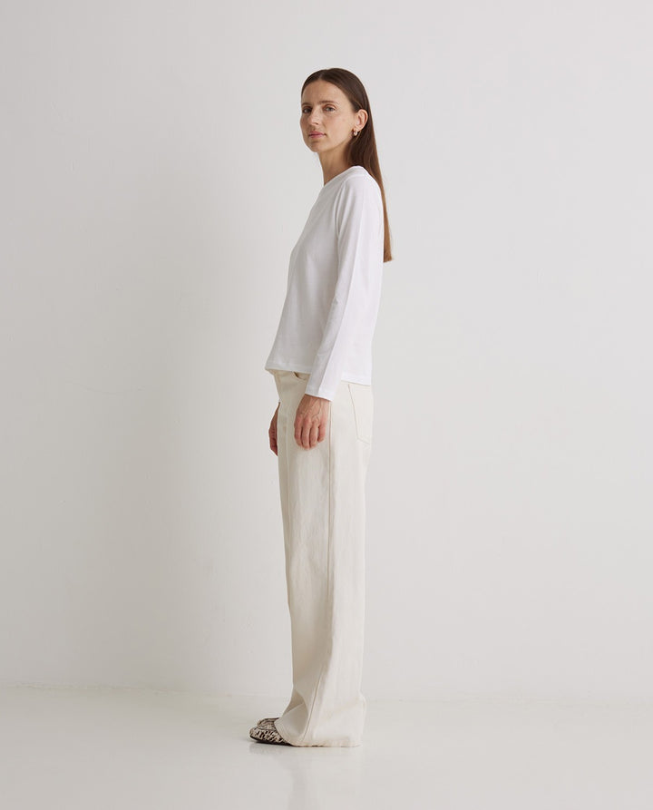 T-shirt coton bio à manches longues