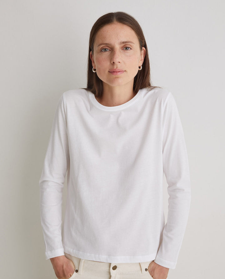 T-shirt coton bio à manches longues