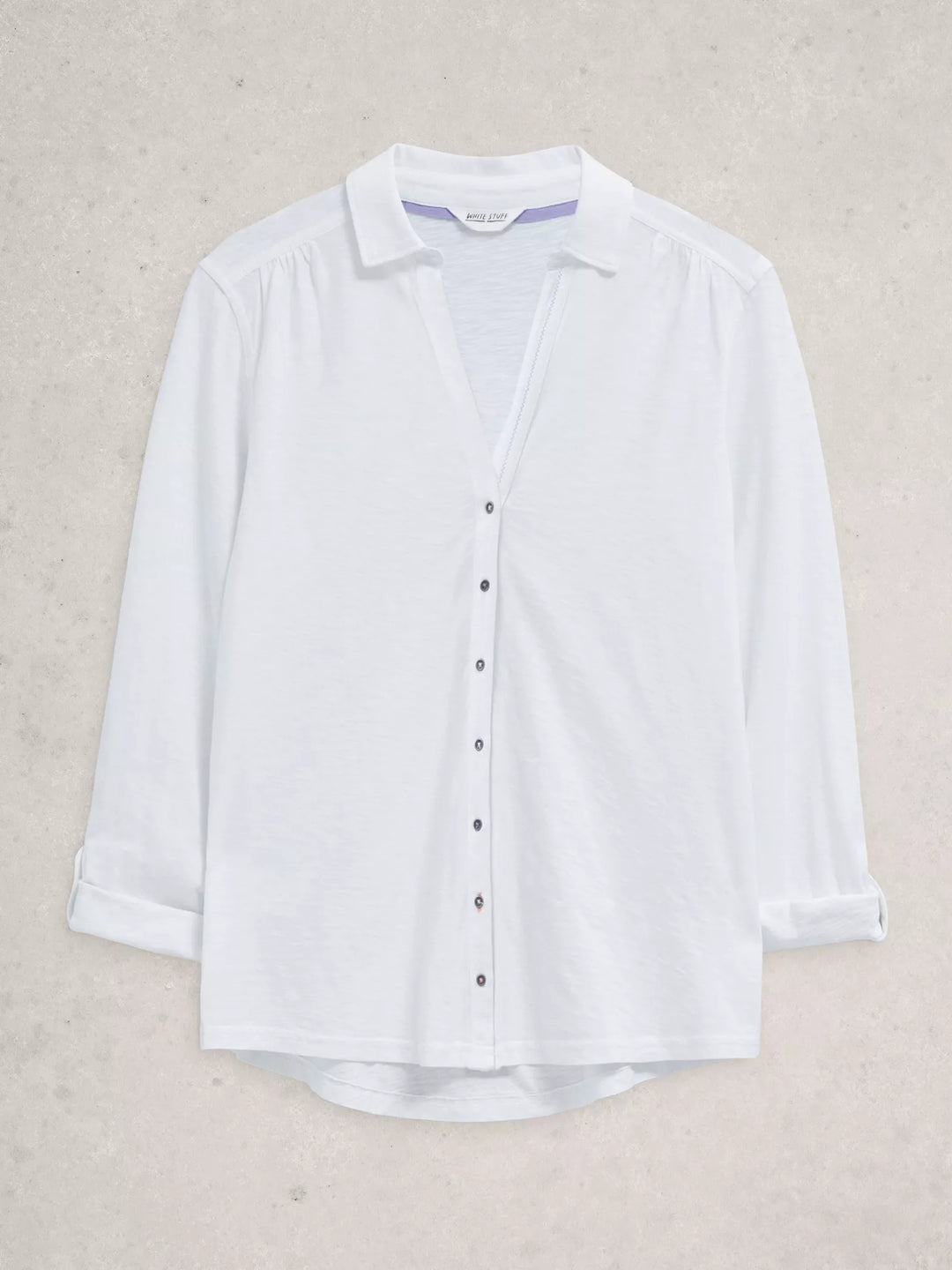 Chemise classique en coton biologique Annie - Coton biologique