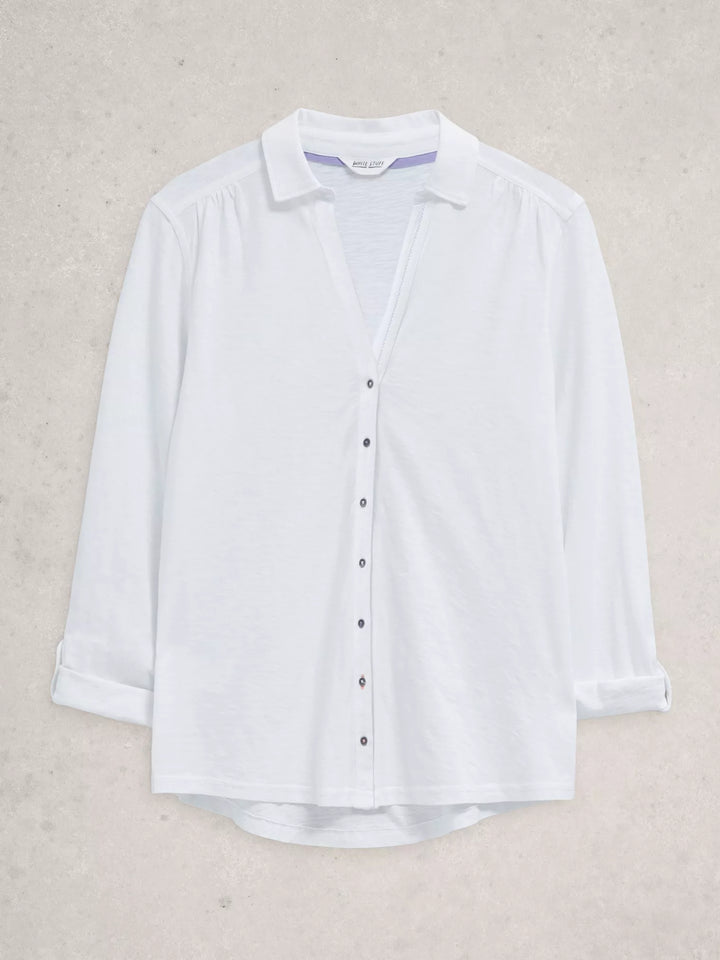 Chemise classique en coton biologique Annie - Coton biologique