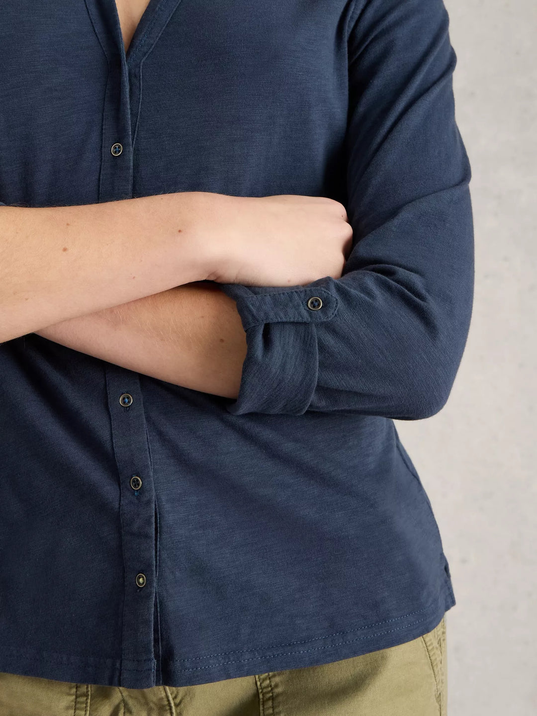 Chemise classique en coton biologique Annie - Coton biologique