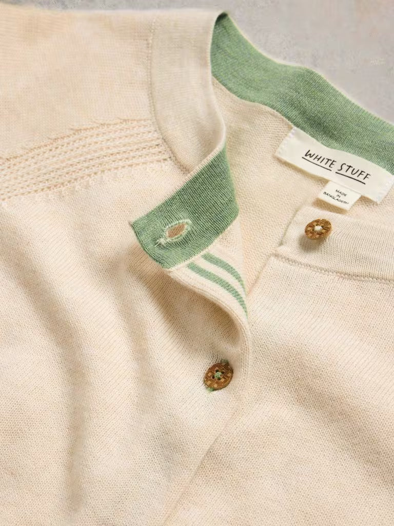 Cardigan en coton biologique Lulu