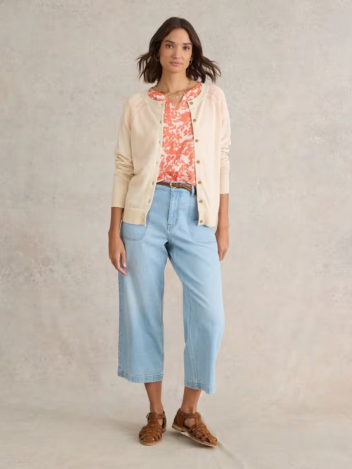 Cardigan en coton biologique Lulu