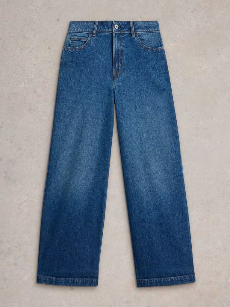 Jeans wide leg passe-partout Ayla