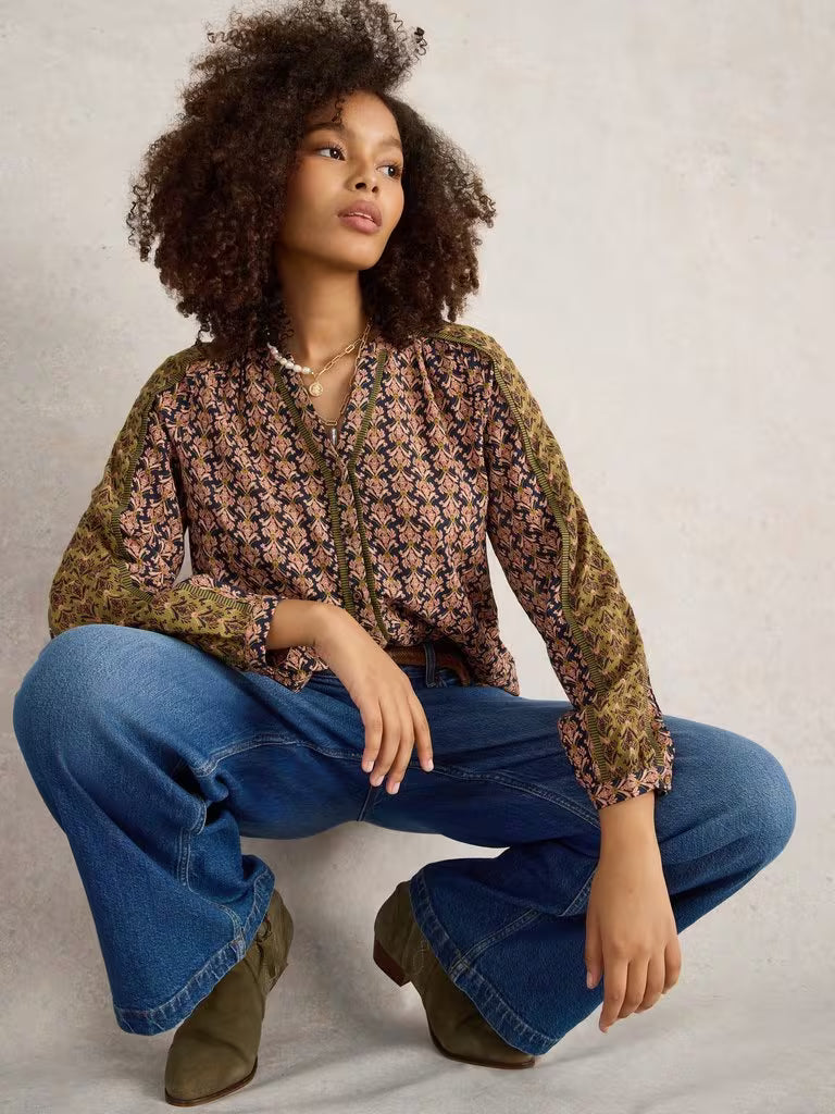 Jeans wide leg passe-partout Ayla