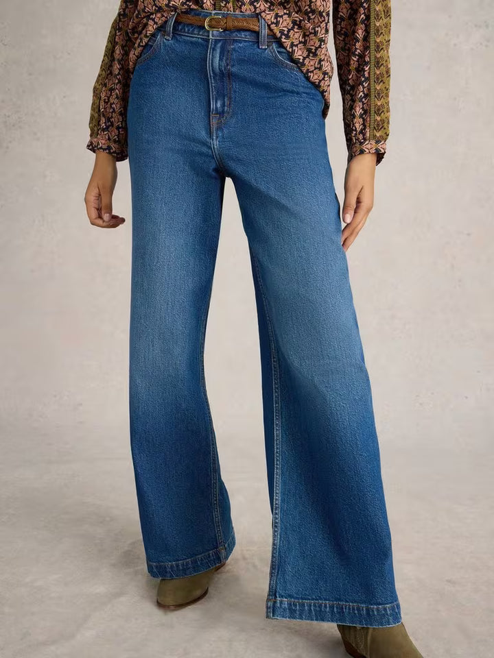 Jeans wide leg passe-partout Ayla