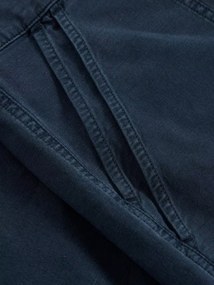 Pantalon chino en coton lin Twister