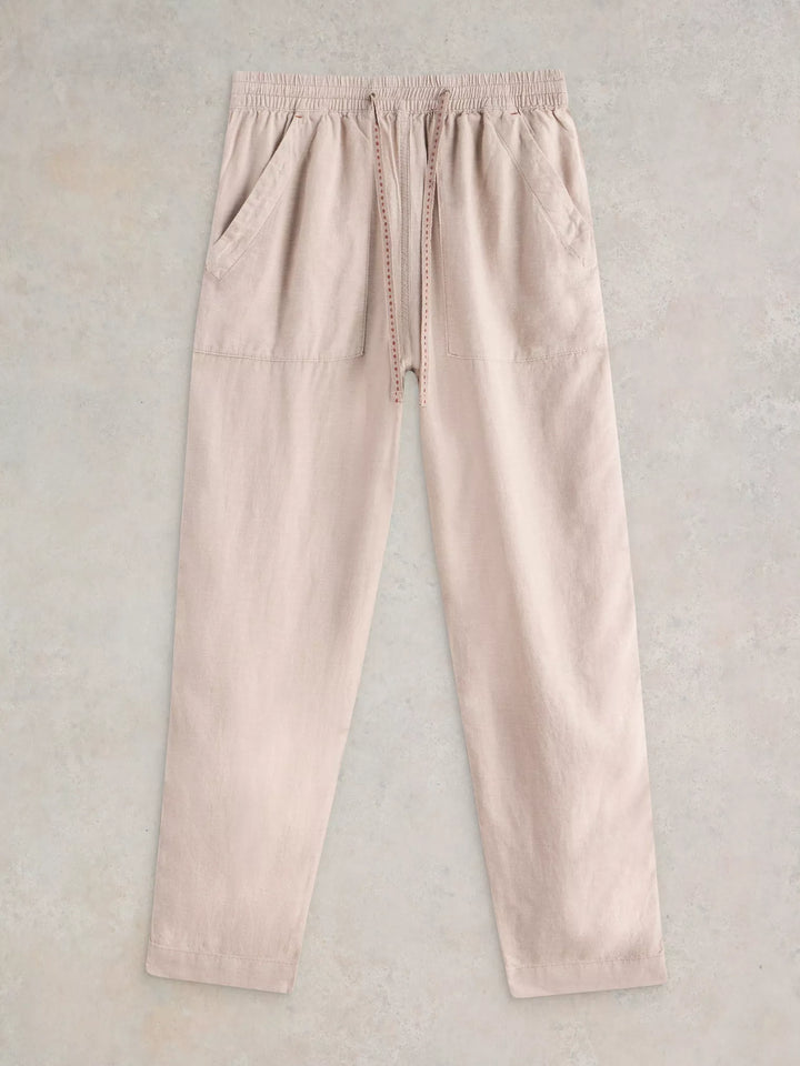 Pantalon en lin Elle - Avec viscose (LENZING™ ECOVERO™)