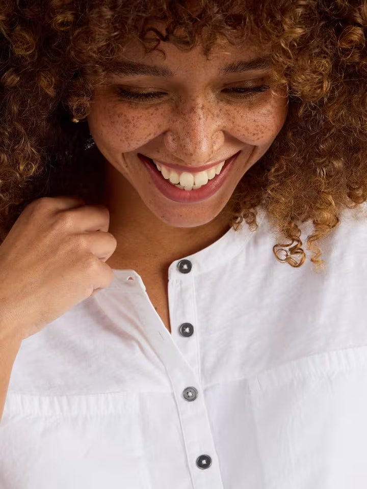 Chemise de coton à poches Beth