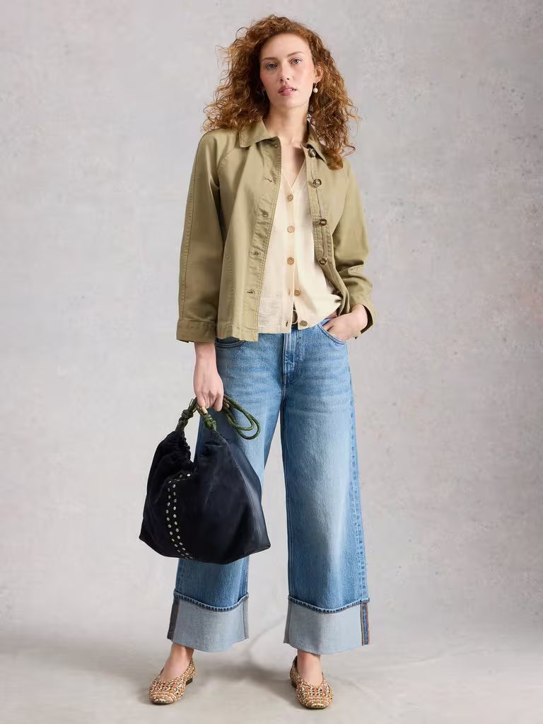 Veste sans manches col V Nova - Mélange de coton biologique et lin