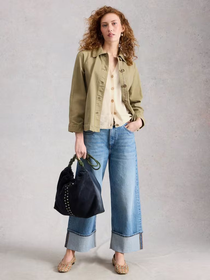 Veste sans manches col V Nova - Mélange de coton biologique et lin