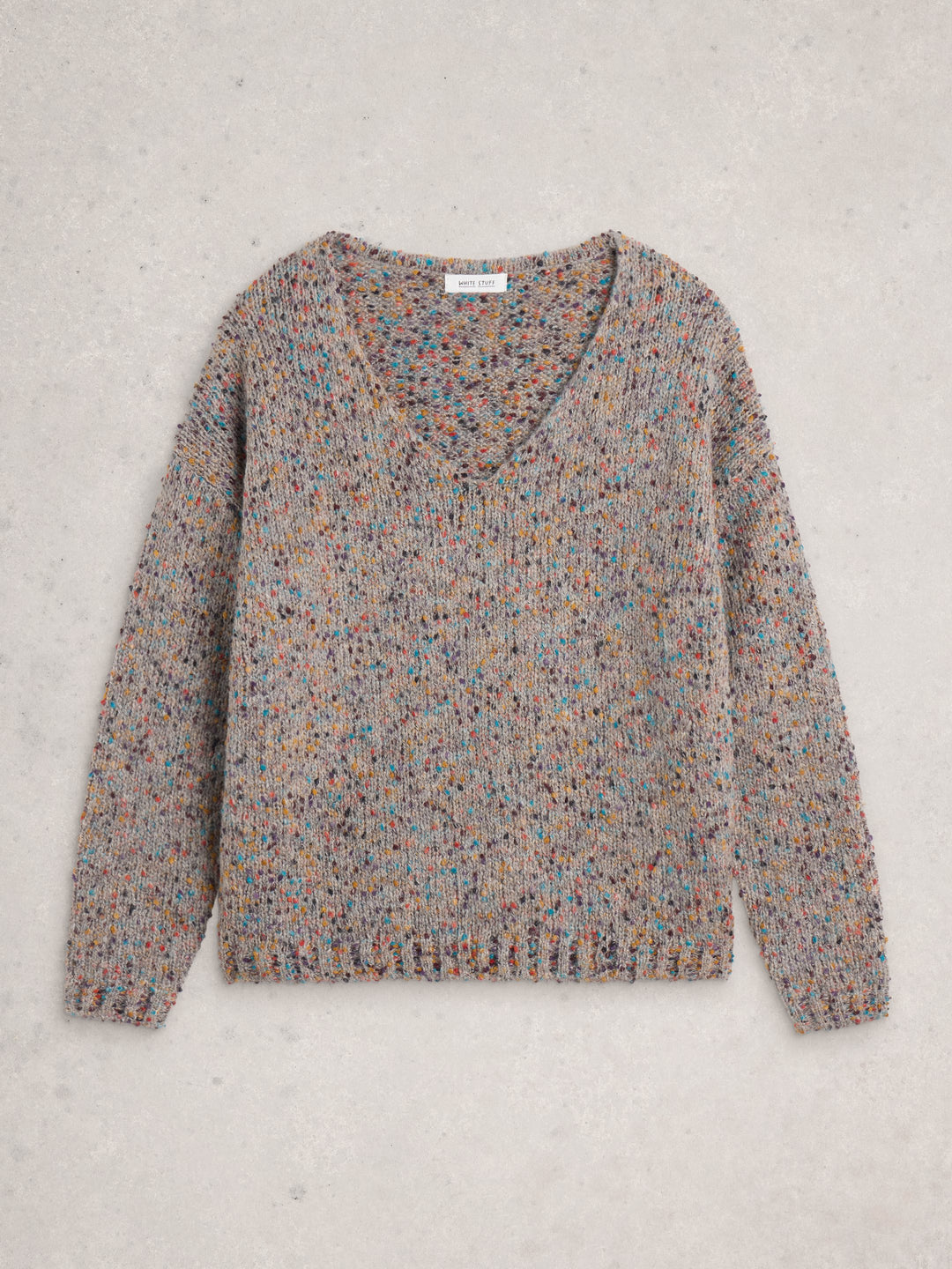 Pull décontracté et texturé